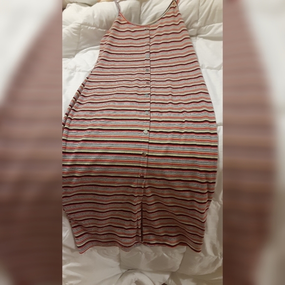 Stripped Midi dress - Picture 4 of 4